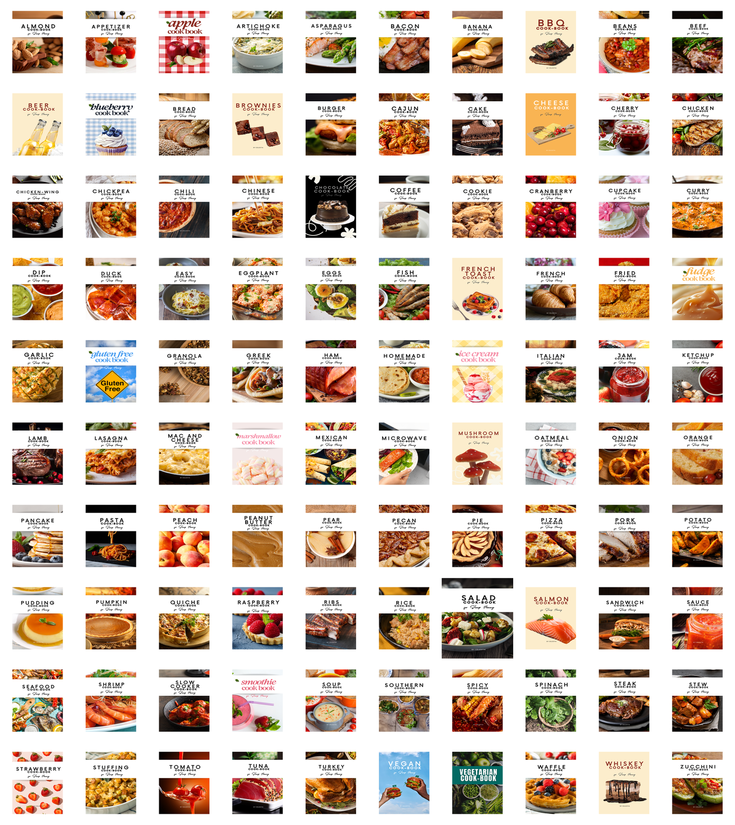 100 Cookbooks Bundle